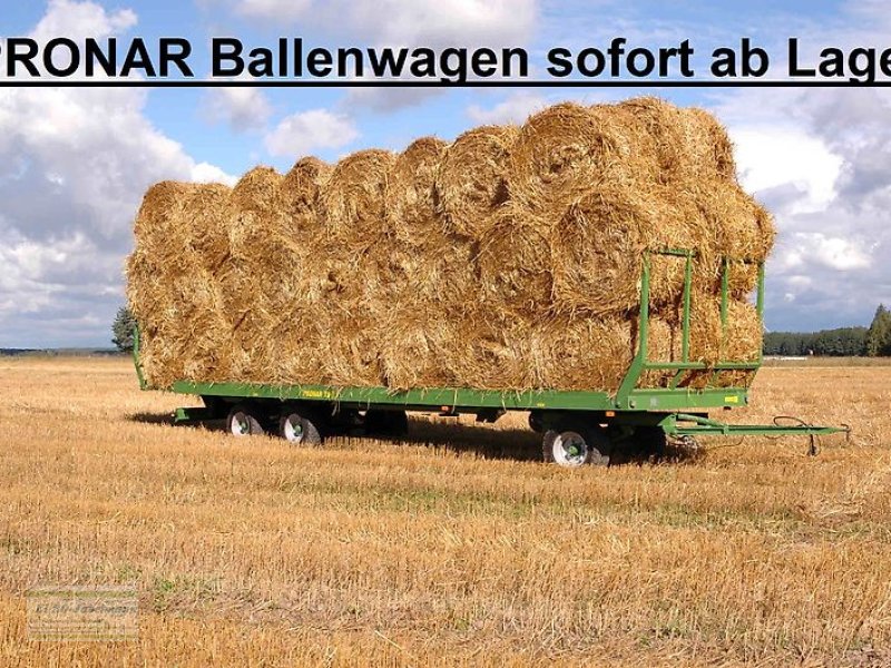 Ballentransportwagen des Typs PRONAR Ballenwagen, Strohwagen, 10 t, 12 t, 15 t, 18 t, 24 t, NEU, Neumaschine in Itterbeck (Bild 1)