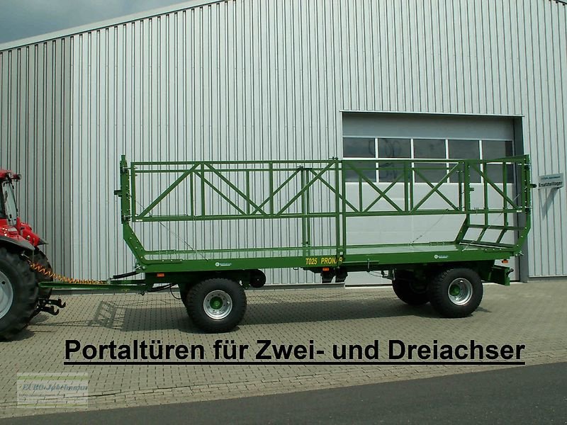 Ballentransportwagen tip PRONAR Ballenwagen, Strohwagen, 10 t, 12 t, 15 t, 18 t, 24 t, NEU, Neumaschine in Itterbeck (Poză 18)