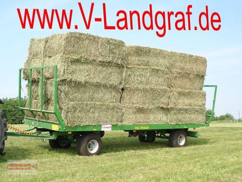 Ballentransportwagen типа PRONAR T 022 Ballenanhänger 10 to, Neumaschine в Ostheim/Rhön