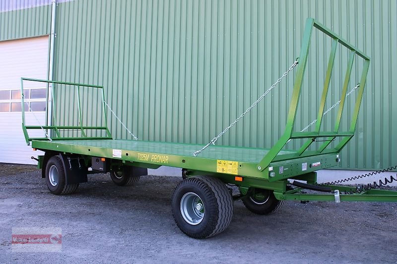 Ballentransportwagen του τύπου PRONAR T 025 M Ballenwagen 12 to Drehschemellenkung, Neumaschine σε Ostheim/Rhön (Φωτογραφία 3)