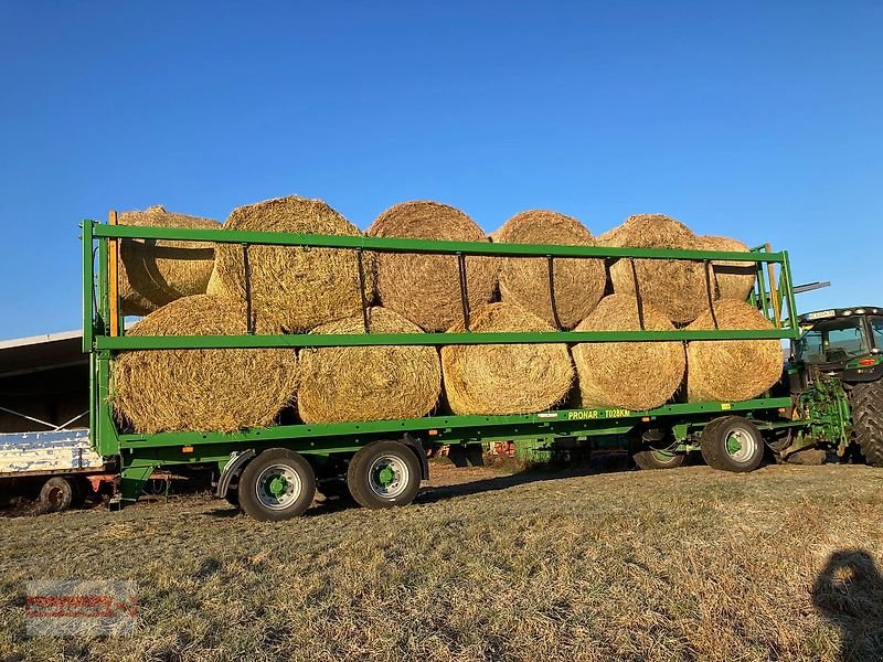 Ballentransportwagen του τύπου PRONAR T 028 KM Ballenwagen 24 to, Neumaschine σε Ostheim/Rhön (Φωτογραφία 4)