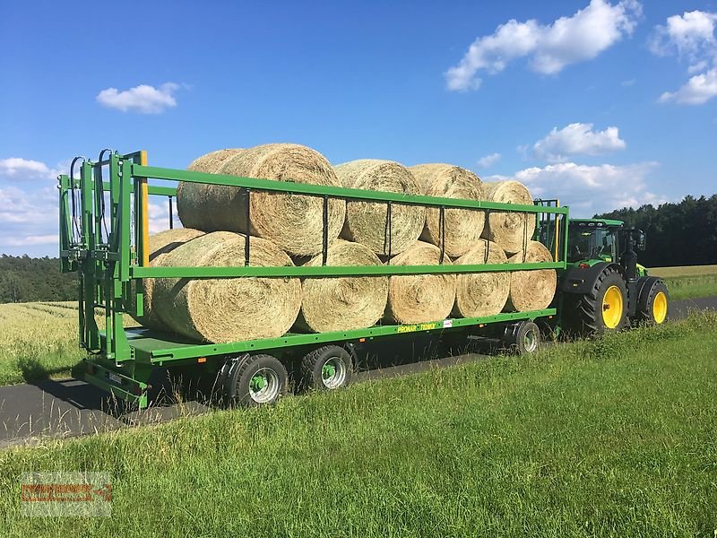 Ballentransportwagen του τύπου PRONAR T 028 KM Ballenwagen 24 to, Neumaschine σε Ostheim/Rhön (Φωτογραφία 10)