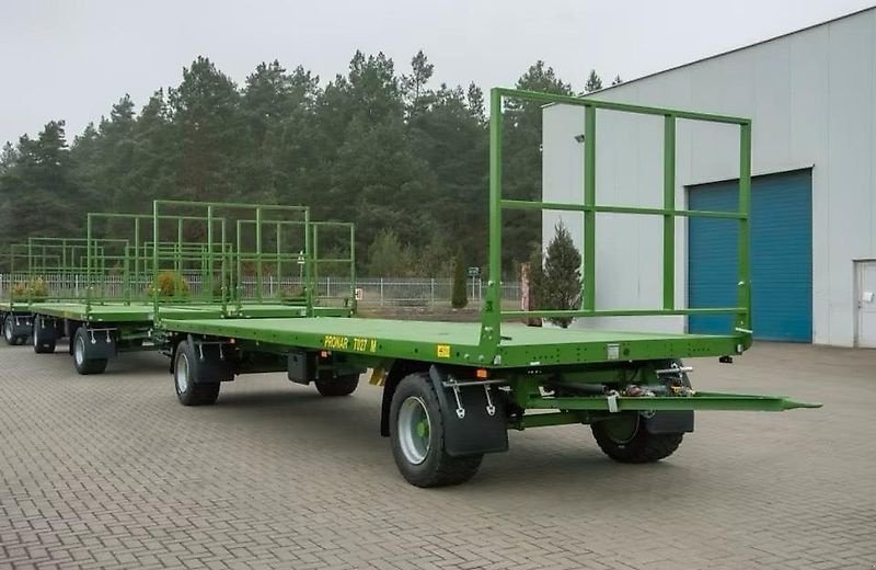 Ballentransportwagen des Typs PRONAR T027M, 2-Achs Ballentransportwagen, Preis inkl. MwSt., Neumaschine in Lippetal (Bild 1)