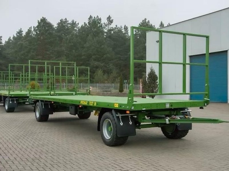 Ballentransportwagen des Typs PRONAR T027M, 2-Achs Ballentransportwagen, Preis inkl. MwSt., Neumaschine in Lippetal (Bild 1)