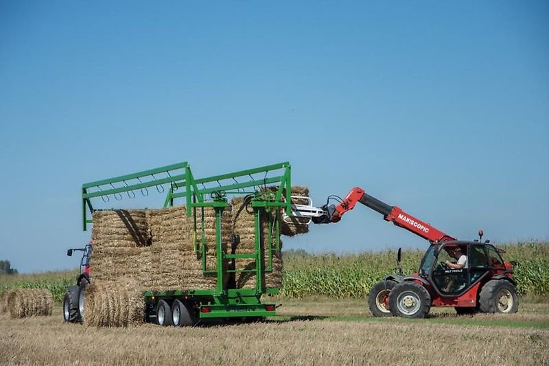 Ballentransportwagen des Typs PRONAR T028KM, 3-Achs Ballentransportwagen, Preis inkl. MwSt., Neumaschine in Lippetal (Bild 6)