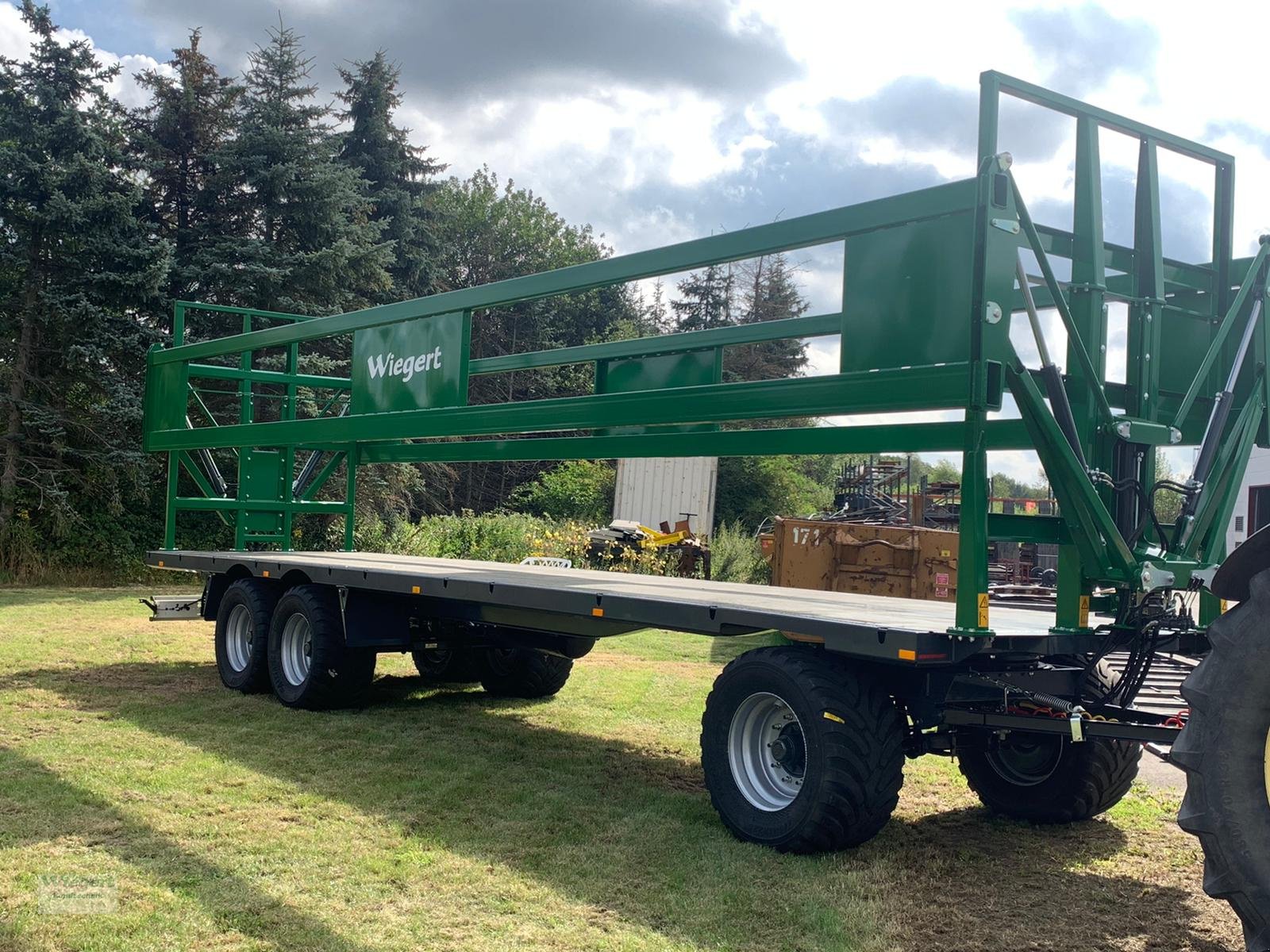 Ballentransportwagen des Typs Wiegert BWD1030 Vario, Neumaschine in Ostbevern (Bild 1)
