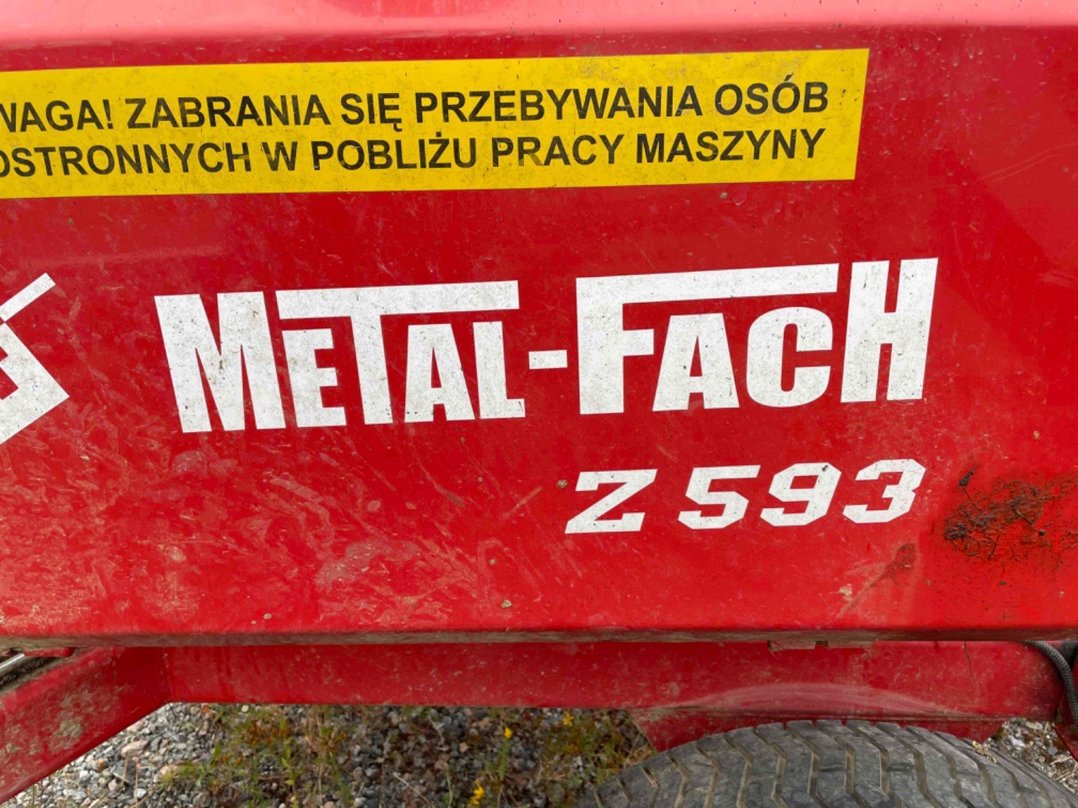 Ballenwickler del tipo Agri-Metal Z593, Gebrauchtmaschine In LA SOUTERRAINE (Immagine 6)