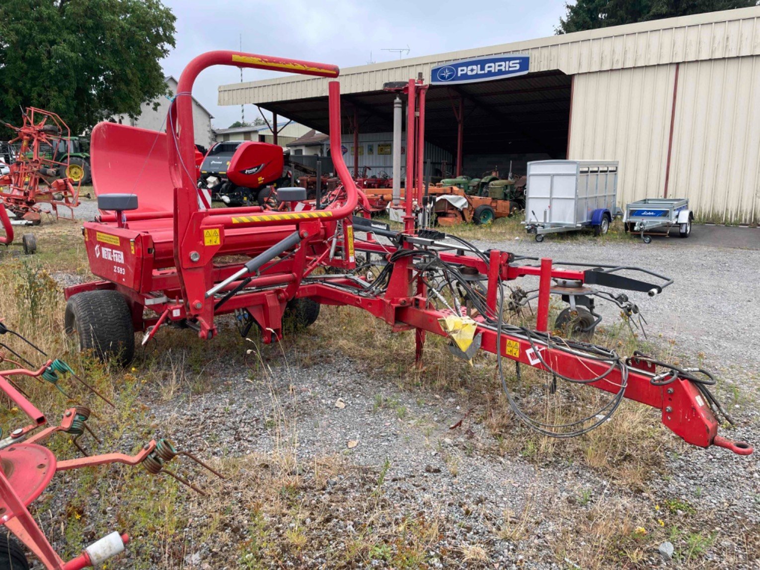 Ballenwickler del tipo Agri-Metal Z593, Gebrauchtmaschine In LA SOUTERRAINE (Immagine 4)