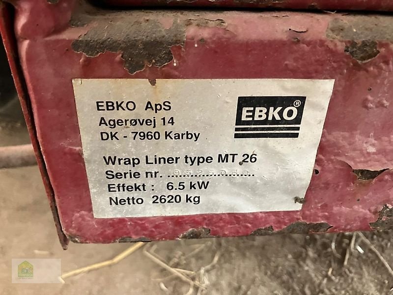 Ballenwickler des Typs EBKO Wrap Liner MT 26, Gebrauchtmaschine in Salsitz (Bild 3)
