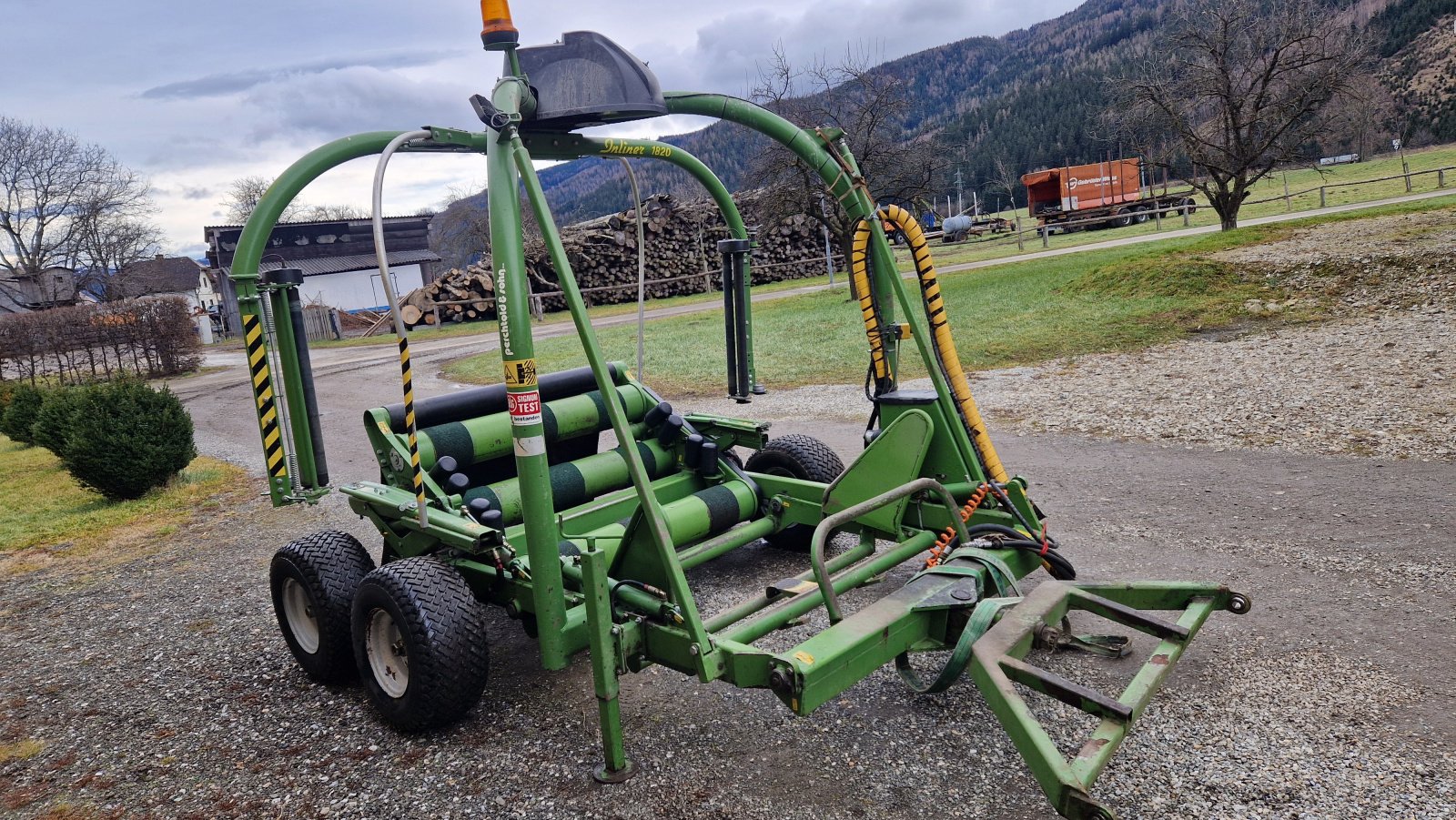 Ballenwickler typu Elho 1820 Inliner, Gebrauchtmaschine v St michael  (Obrázek 2)