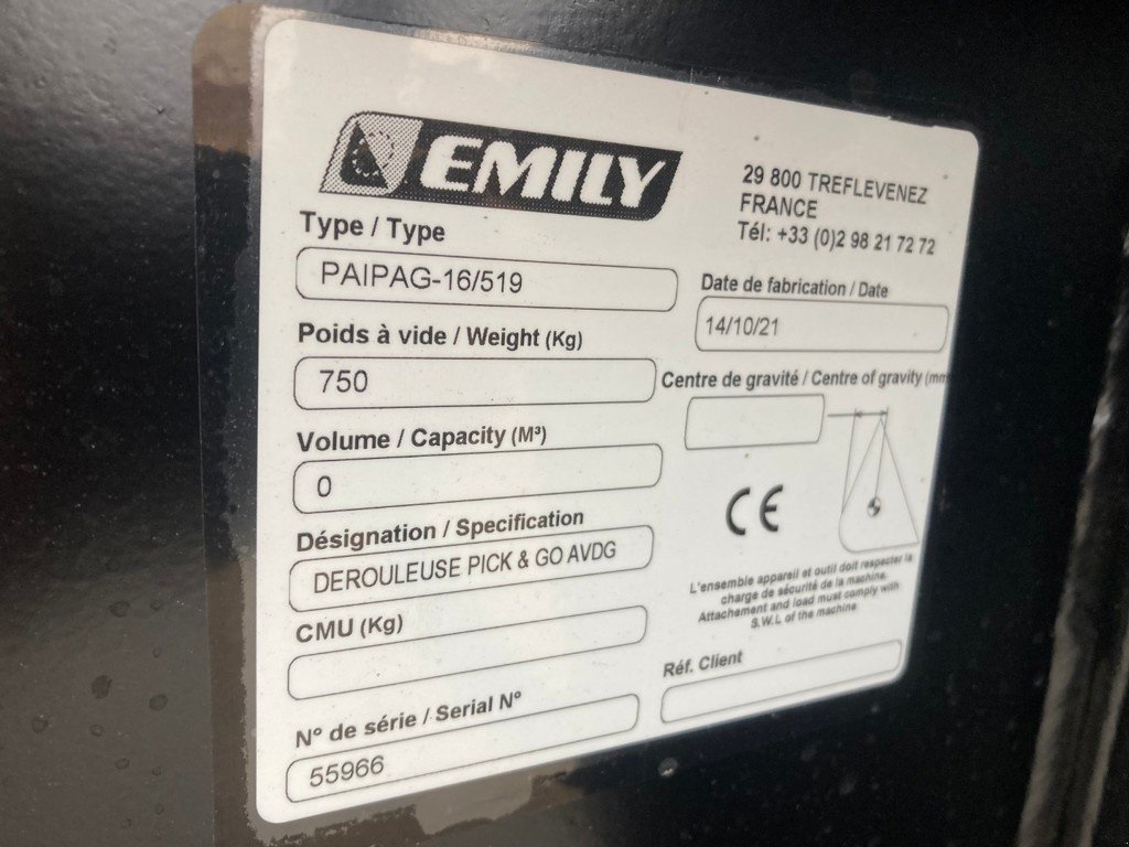 Ballenwickler van het type Emily Pick & Go, Ausstellungsmaschine in Landquart (Foto 4)