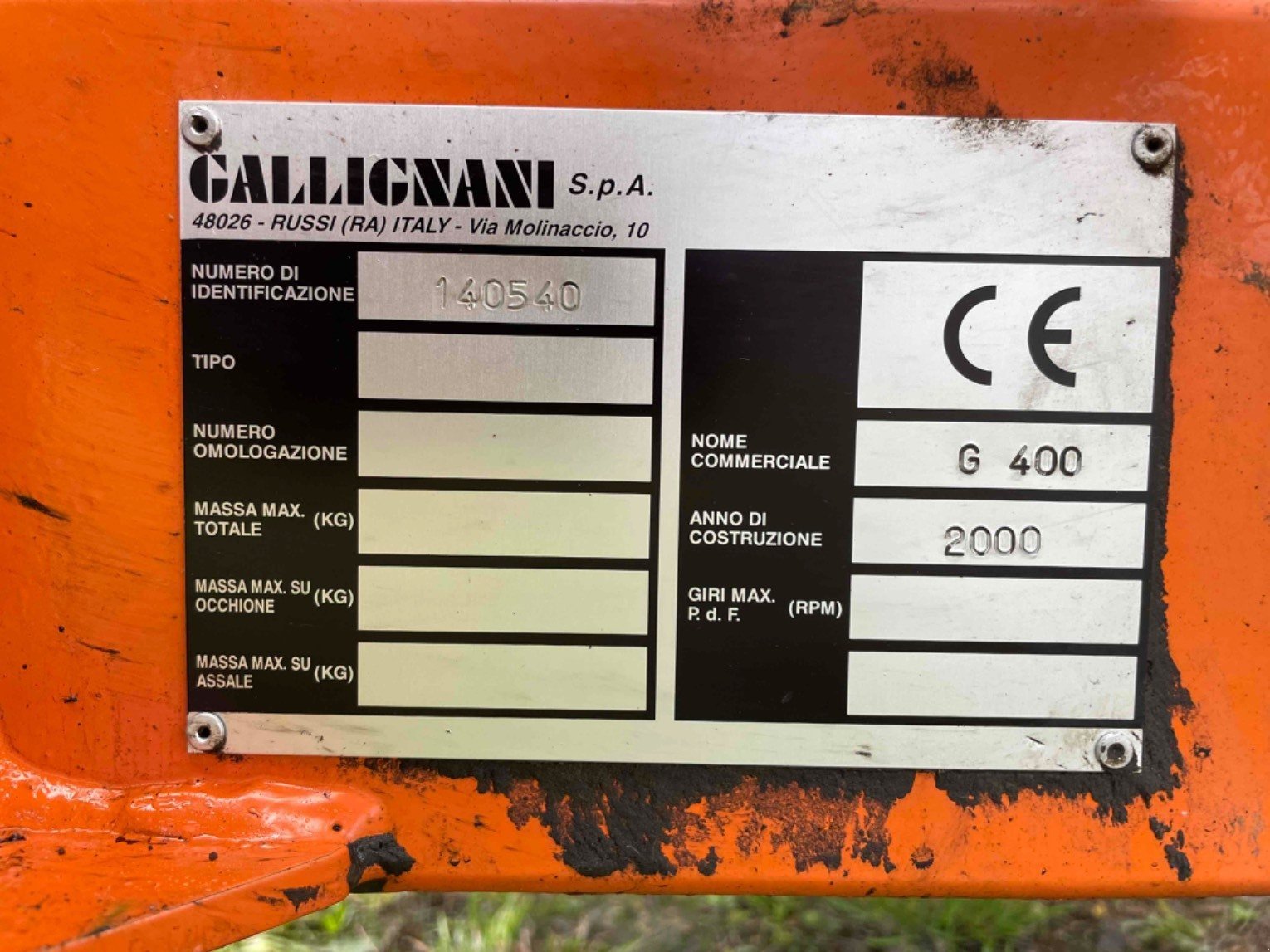 Ballenwickler des Typs Gallignani Enrubanneuse G400 Gallignani, Gebrauchtmaschine in SAINT CLAIR SUR ELLE (Bild 8)