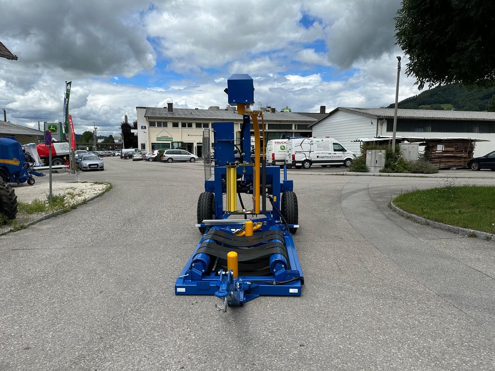 Ballenwickler des Typs Göweil G 3010 Farmer, Neumaschine in Kirchdorf (Bild 9)