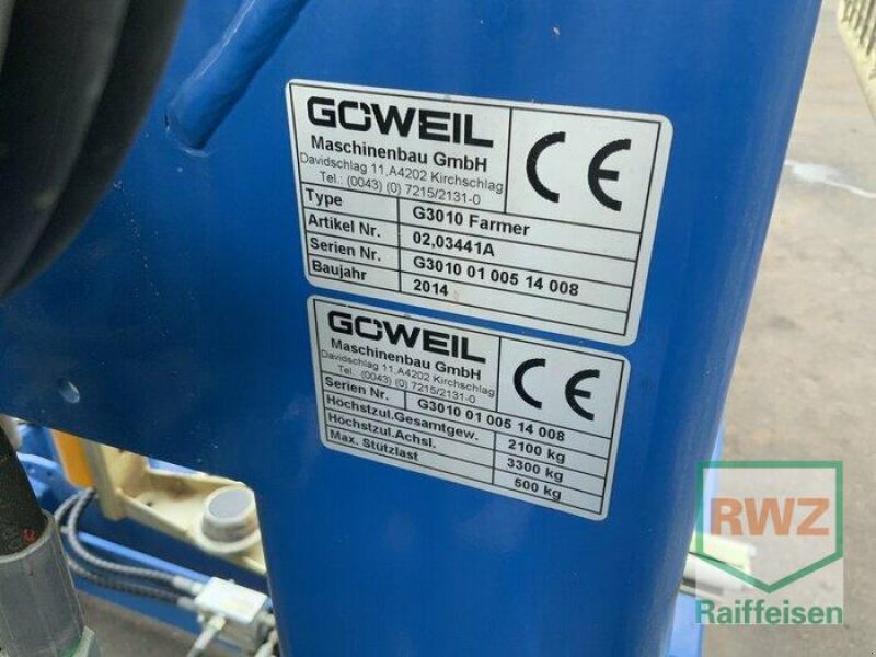 Ballenwickler tip Göweil G3010, Gebrauchtmaschine in Prüm (Poză 1)