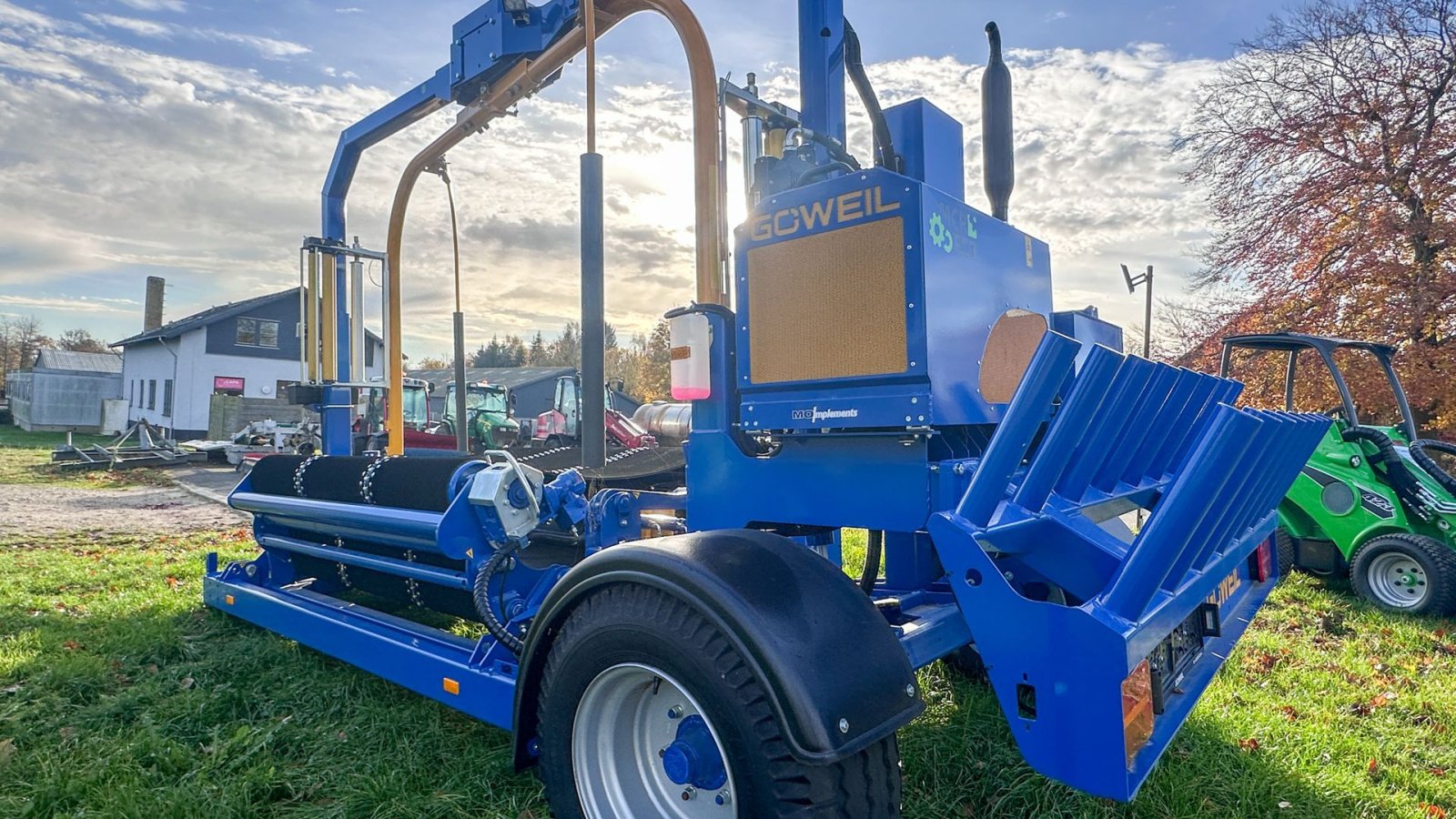 Ballenwickler Türe ait Göweil G4010Q PROFI, Gebrauchtmaschine içinde Roskilde (resim 17)