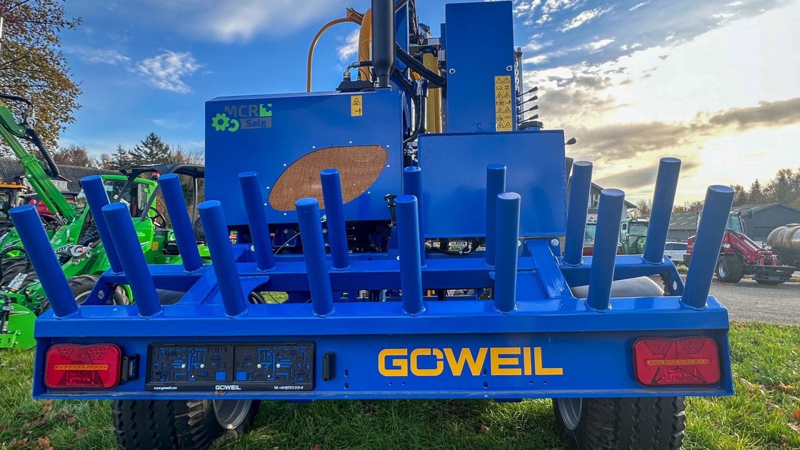 Ballenwickler Türe ait Göweil G4010Q PROFI, Gebrauchtmaschine içinde Roskilde (resim 16)