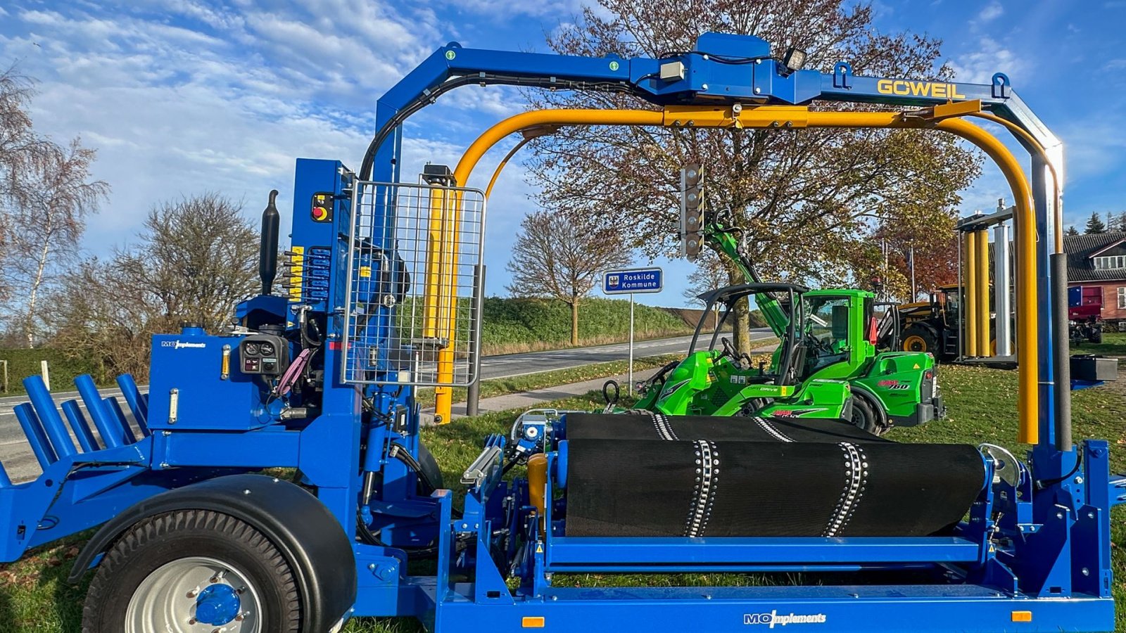 Ballenwickler Türe ait Göweil G4010Q PROFI, Gebrauchtmaschine içinde Roskilde (resim 3)