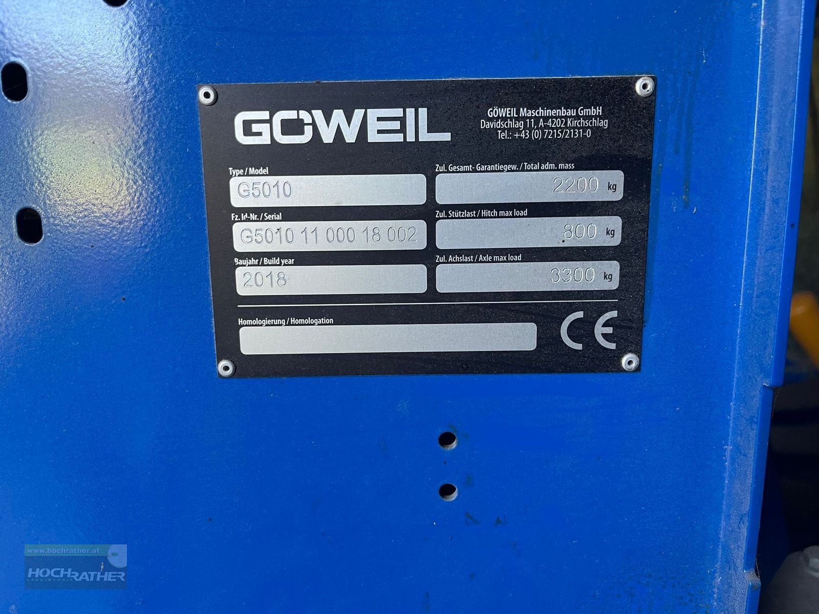 Ballenwickler typu Göweil G5010, Gebrauchtmaschine v Kronstorf (Obrázek 12)