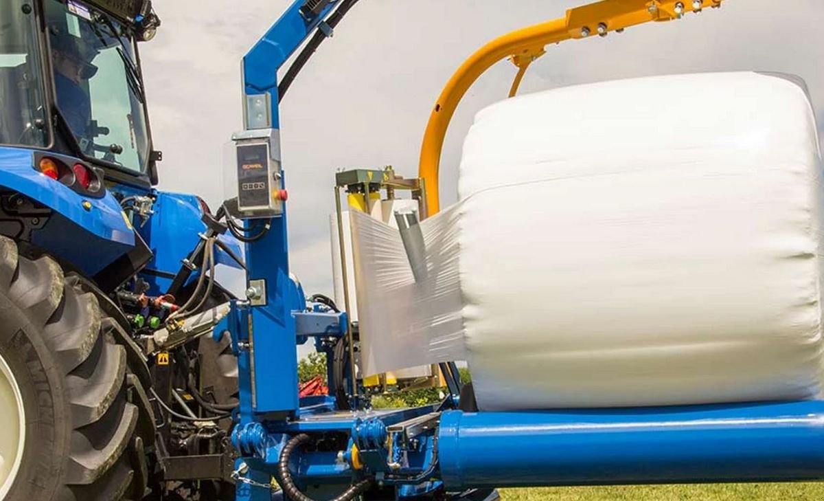 Ballenwickler van het type Göweil Rundballenwickler G1015 Dreipunktanbau, Neumaschine in Tamsweg (Foto 5)