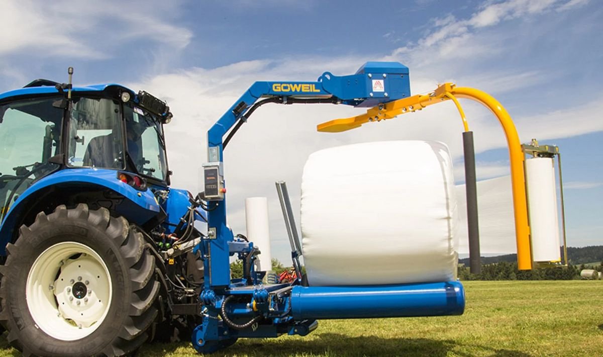 Ballenwickler van het type Göweil Rundballenwickler G1015 Dreipunktanbau, Neumaschine in Tamsweg (Foto 1)