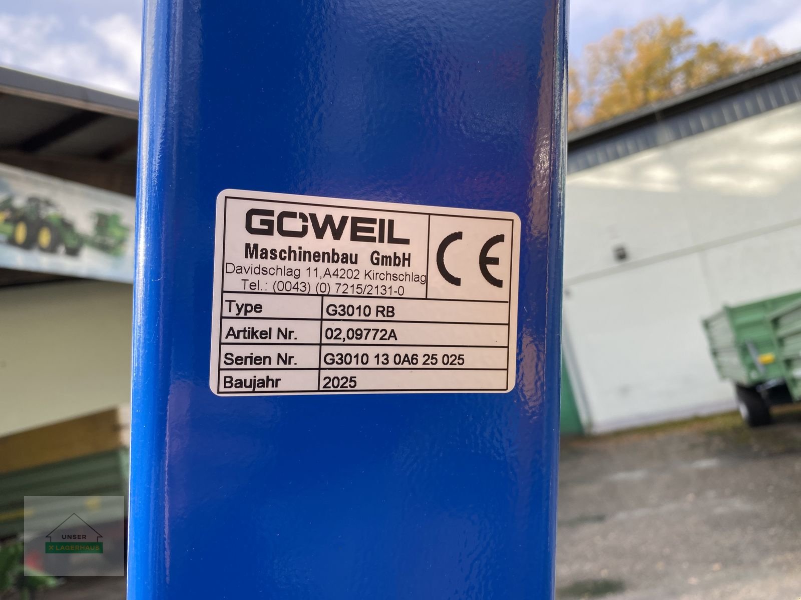 Ballenwickler typu Göweil Wickelmaschine G3010, Neumaschine v Wartberg (Obrázek 4)