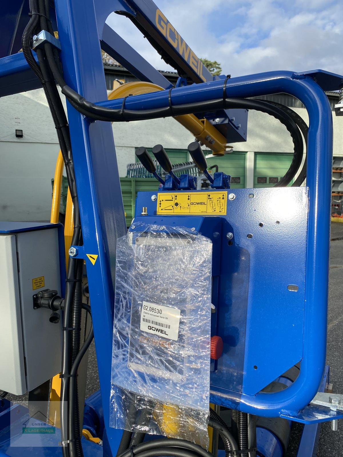 Ballenwickler typu Göweil Wickelmaschine G3010, Neumaschine v Wartberg (Obrázek 3)