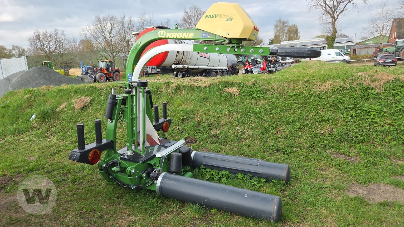 Ballenwickler tipa Krone EASY WRAP 150, Gebrauchtmaschine u Börm (Slika 1)