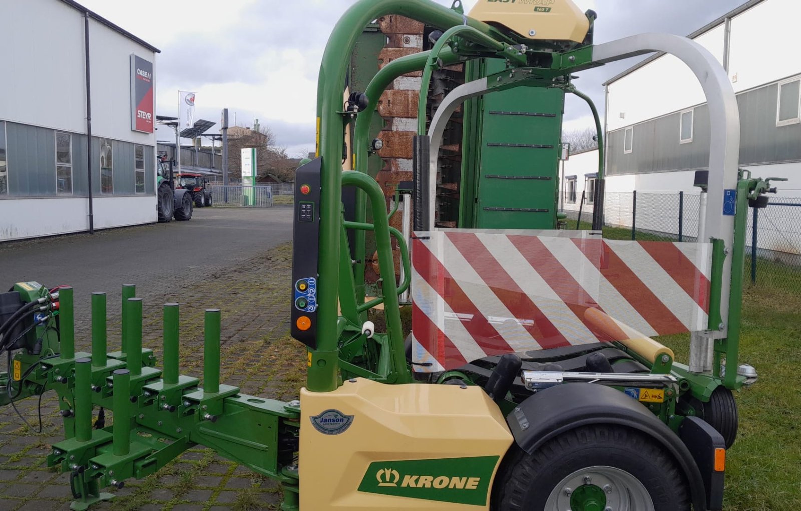Ballenwickler типа Krone Easy Wrap 165 T, Gebrauchtmaschine в Gudensberg (Фотография 8)