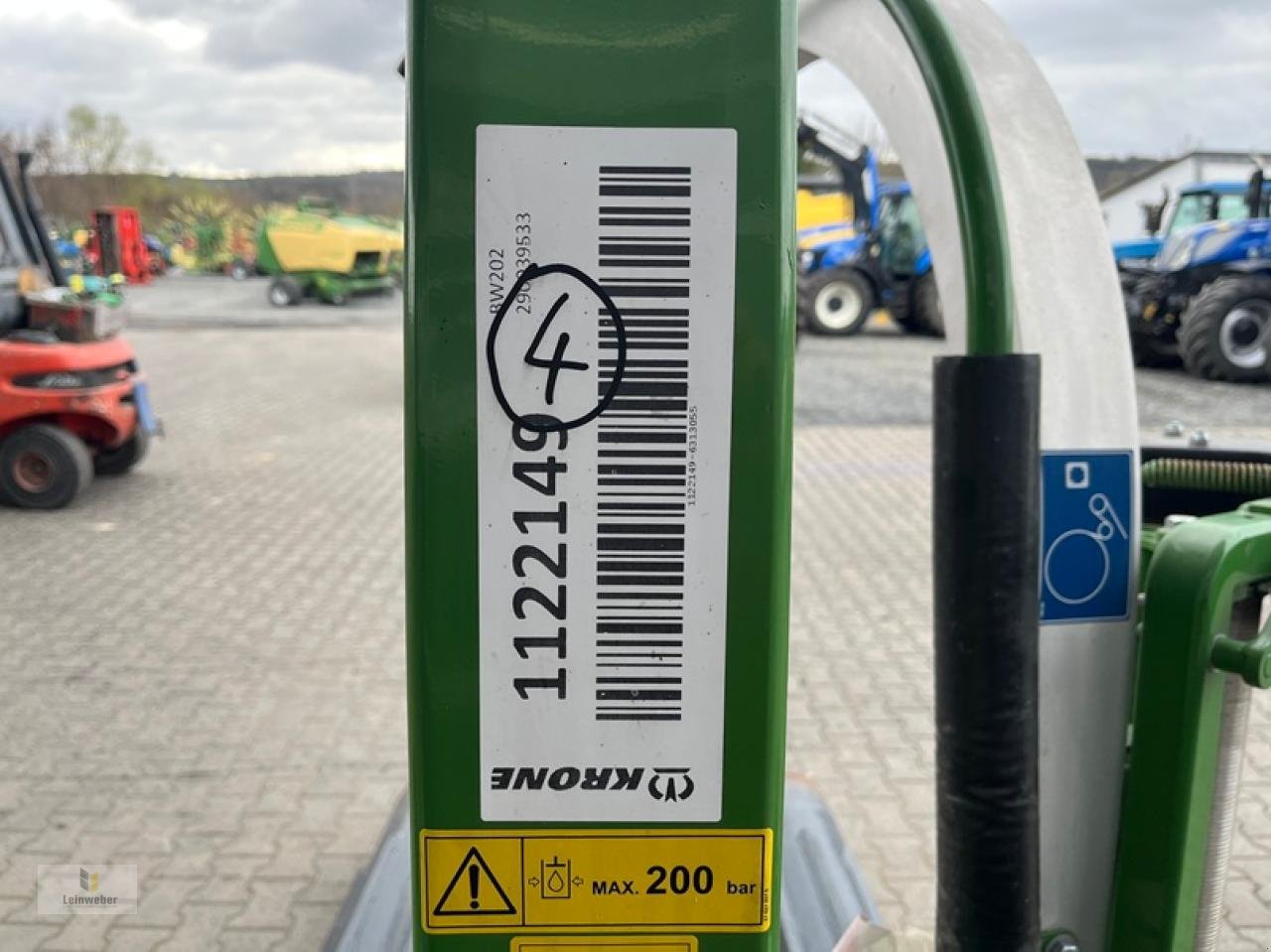 Ballenwickler typu Krone EasyWrap 150, Gebrauchtmaschine v Neuhof - Dorfborn (Obrázok 5)