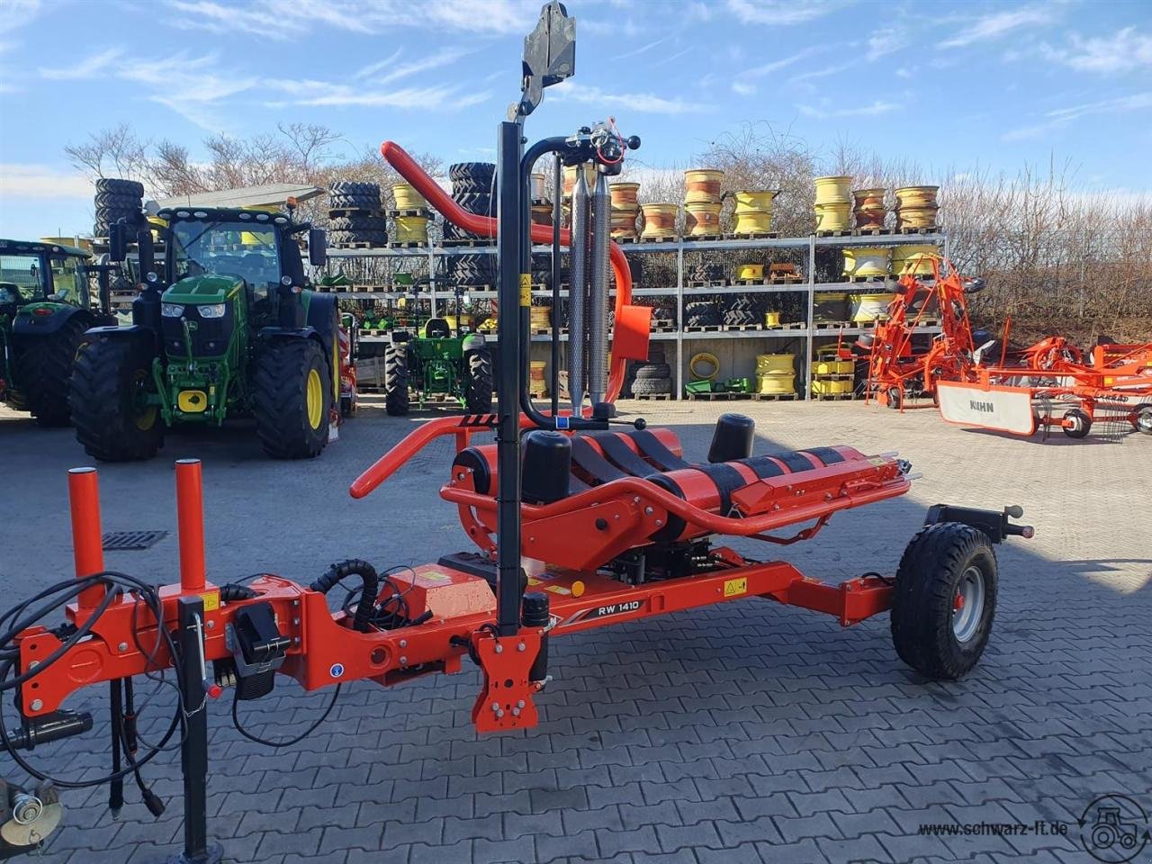 Ballenwickler a típus Kuhn RW 1410 C, Neumaschine ekkor: Aspach (Kép 6)