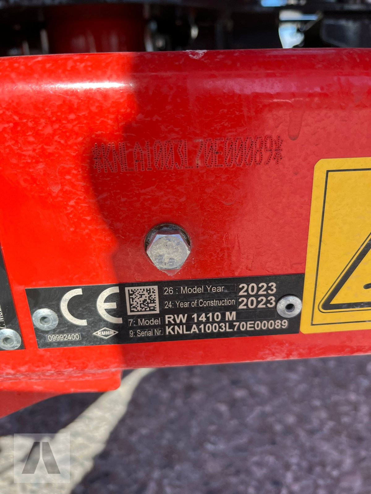 Ballenwickler typu Kuhn RW 1410M, Neumaschine v Antdorf (Obrázek 11)