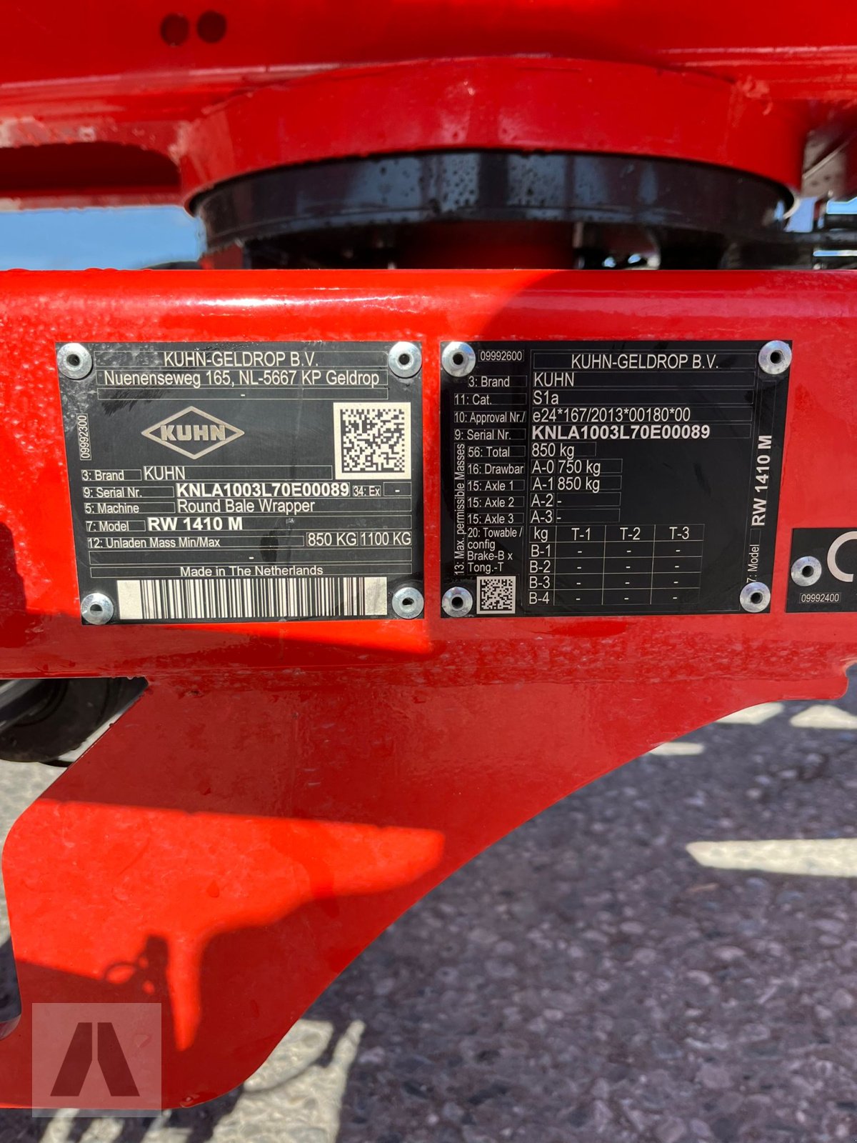 Ballenwickler typu Kuhn RW 1410M, Neumaschine v Antdorf (Obrázek 12)