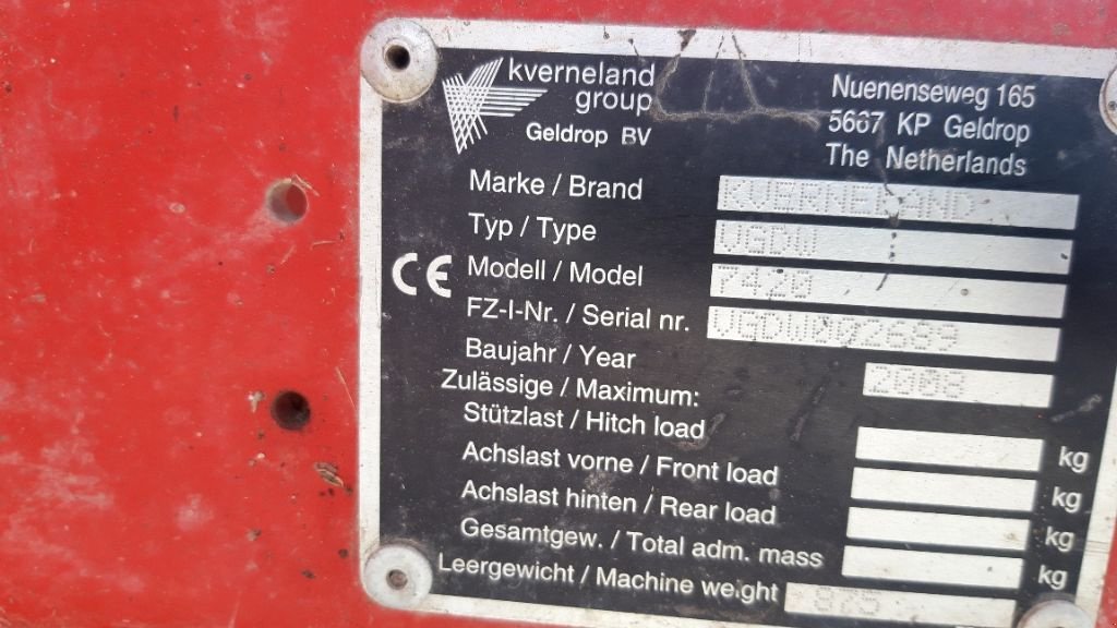 Ballenwickler tip Kverneland 7420, Gebrauchtmaschine in BRAS SUR MEUSE (Poză 5)