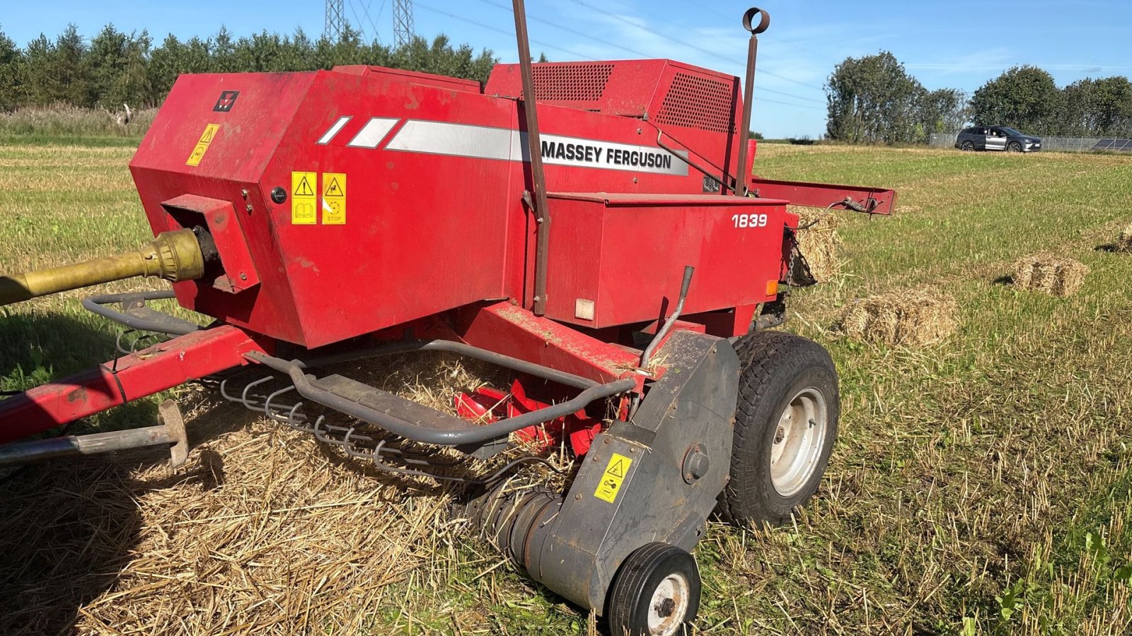 Ballenwickler typu Massey Ferguson 1839 Småballe presser, Gebrauchtmaschine v Nørager (Obrázek 10)