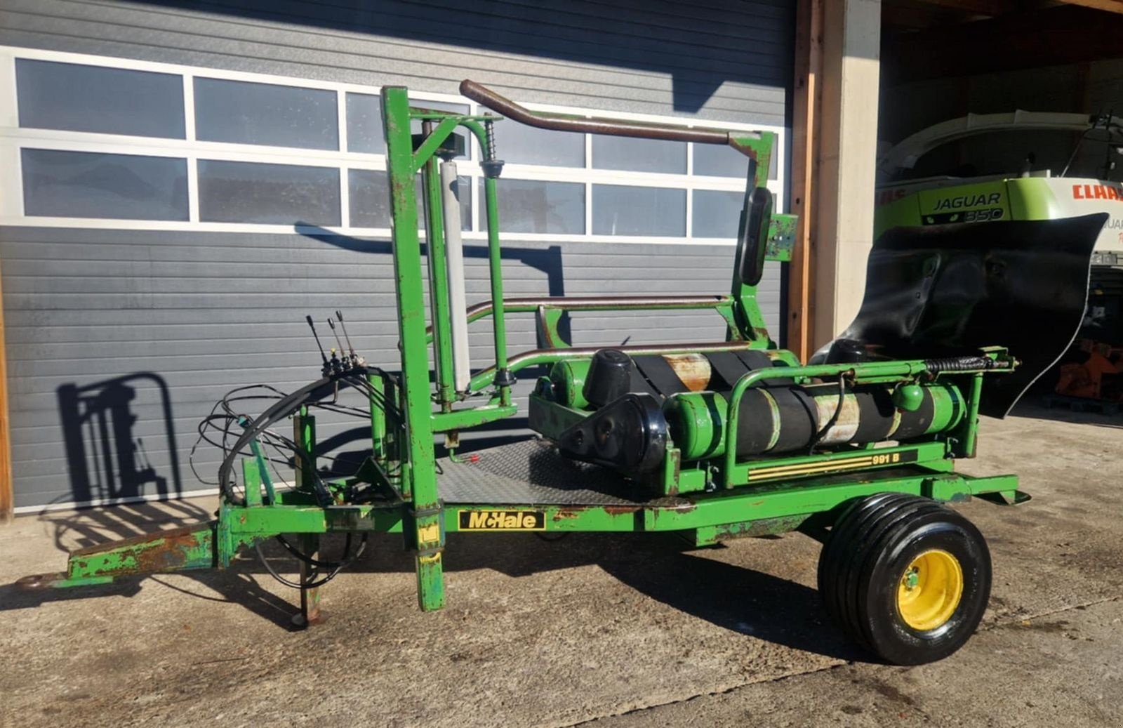 Ballenwickler des Typs McHale 991 B, Gebrauchtmaschine in Villach/Zauchen (Bild 1)