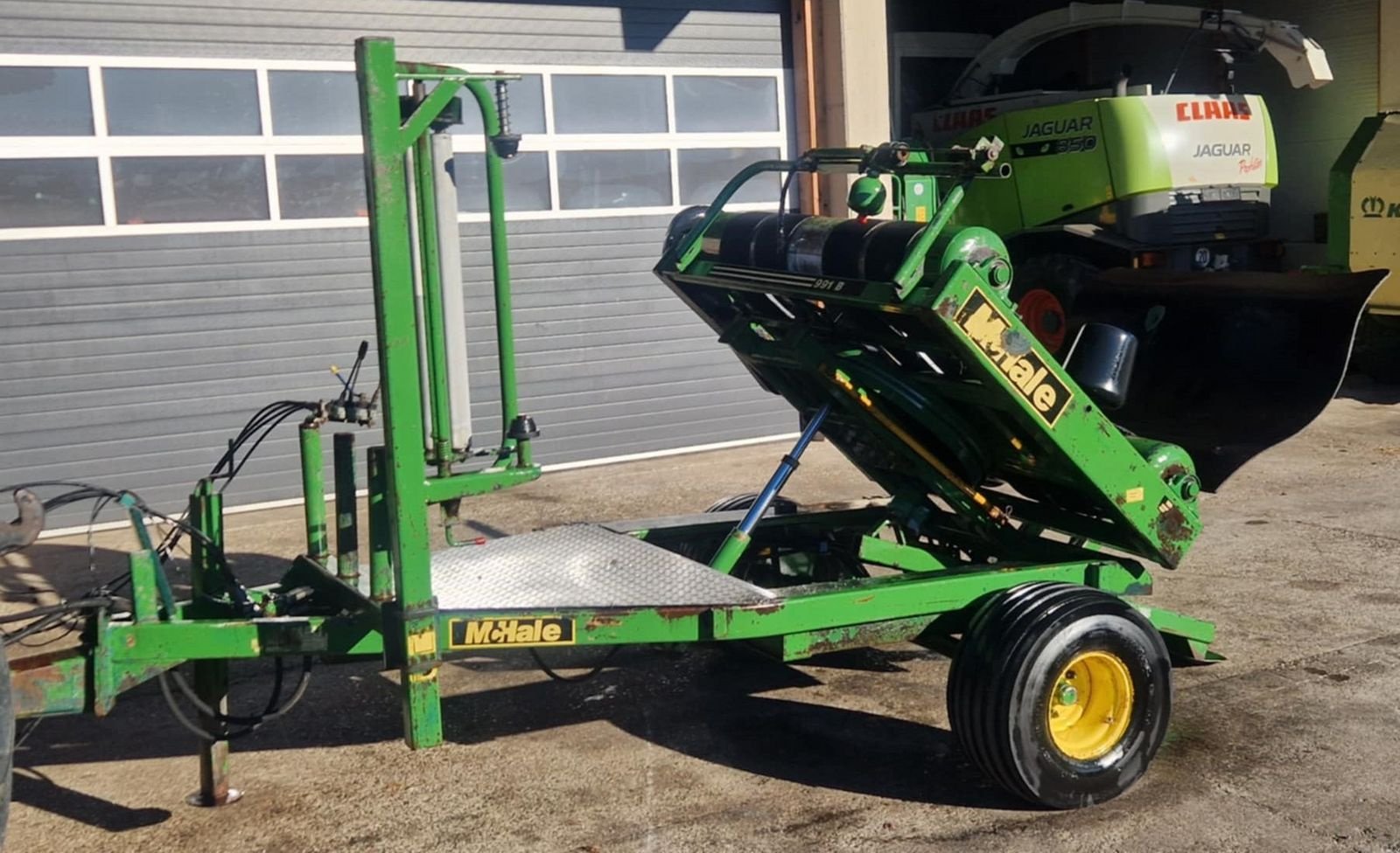 Ballenwickler des Typs McHale 991 B, Gebrauchtmaschine in Villach/Zauchen (Bild 3)