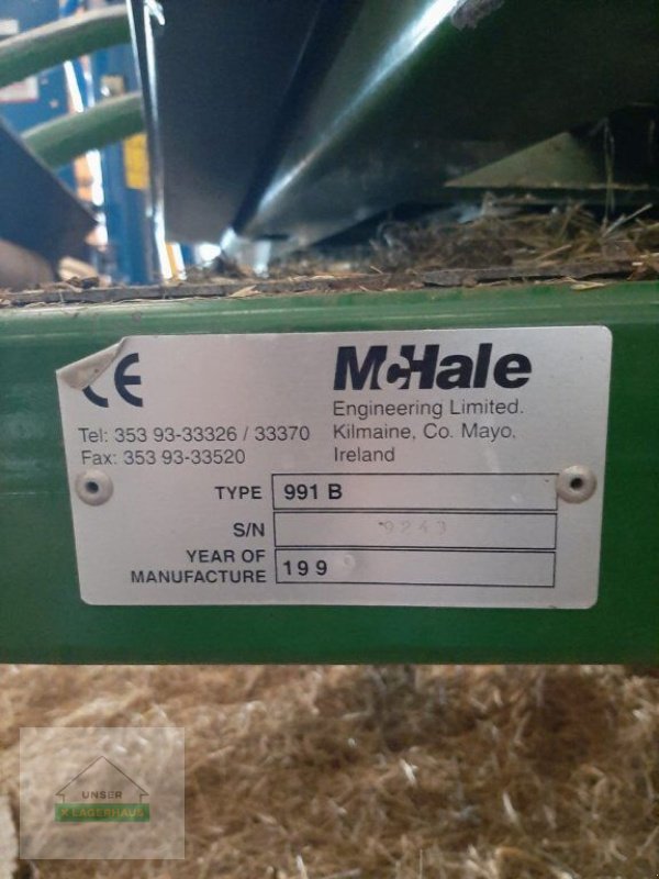 Ballenwickler tipa McHale 991 BE, Gebrauchtmaschine u Schlitters (Slika 3)