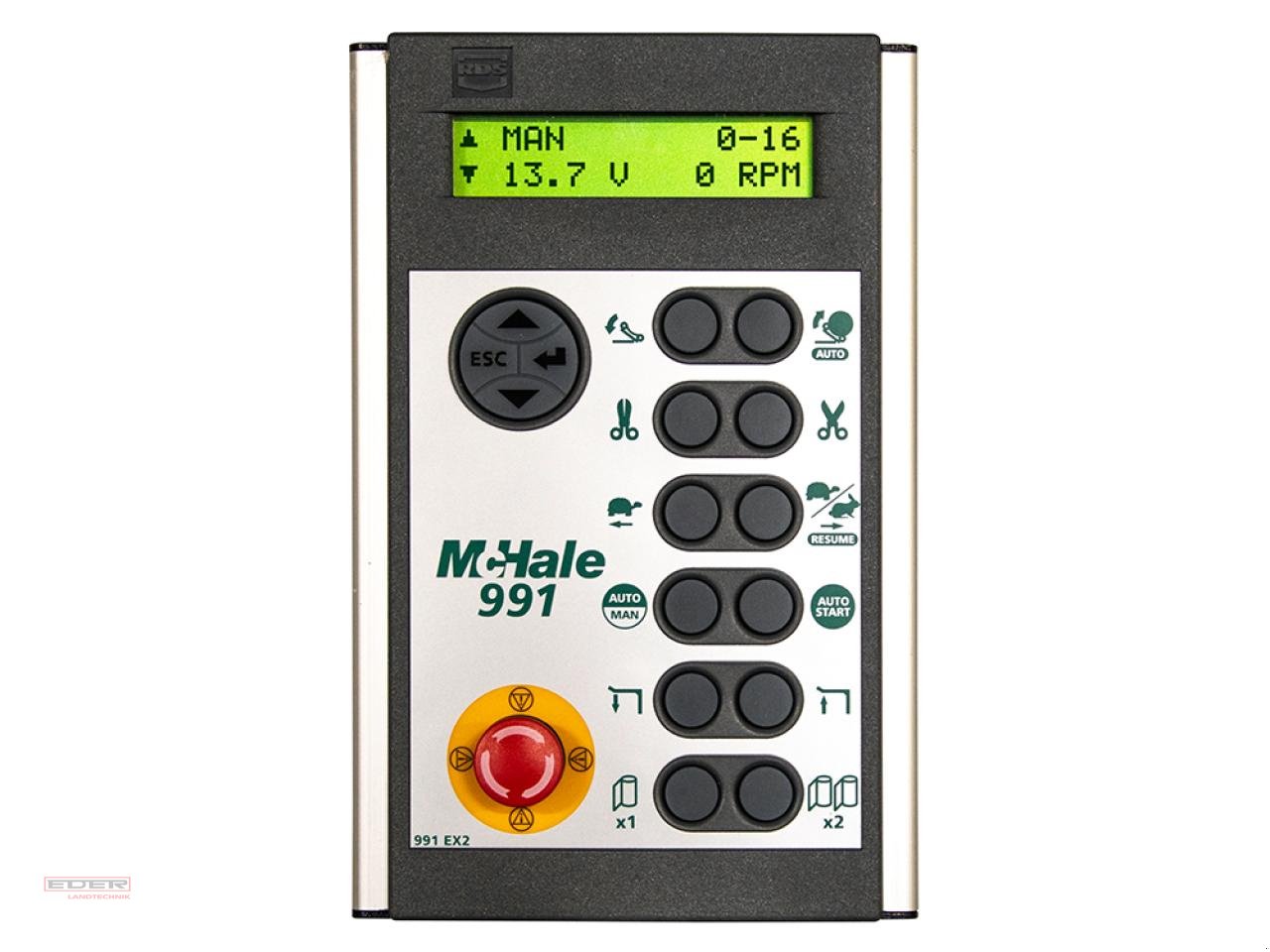 Ballenwickler des Typs McHale 991 BE, Neumaschine in Tuntenhausen (Bild 12)