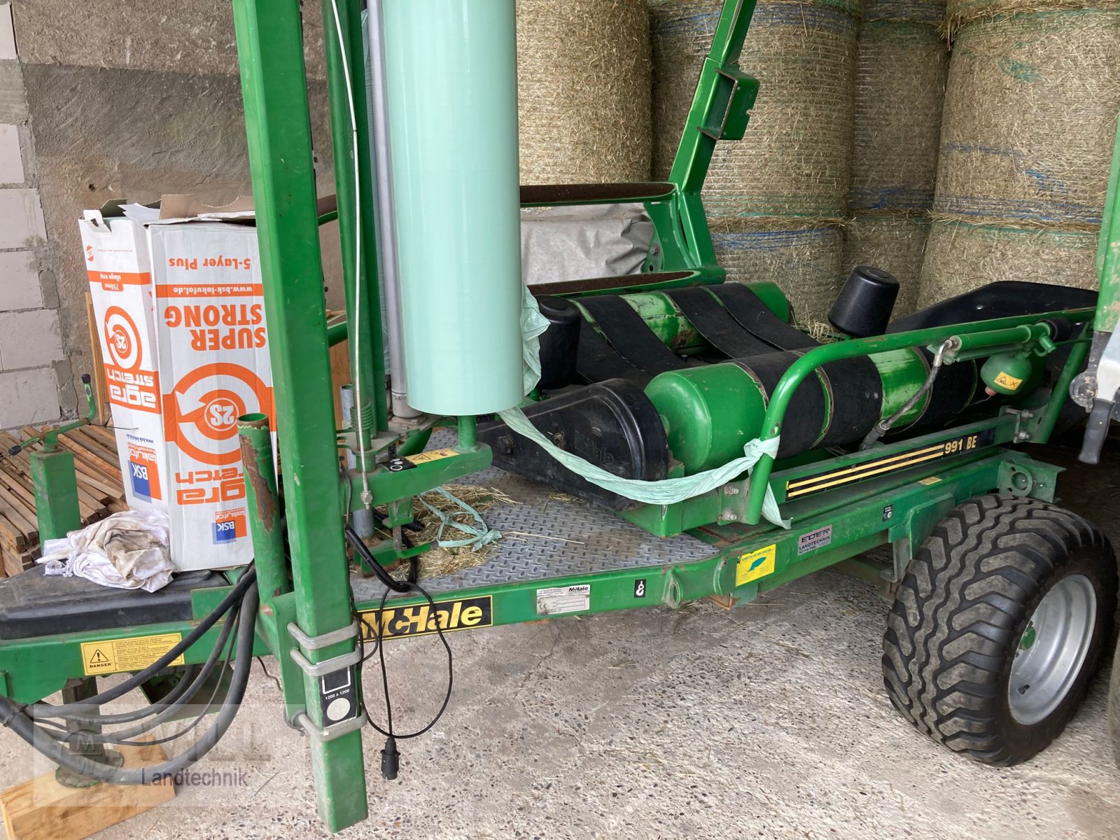 Ballenwickler del tipo McHale 991 BE, Gebrauchtmaschine en Rudendorf (Imagen 1)