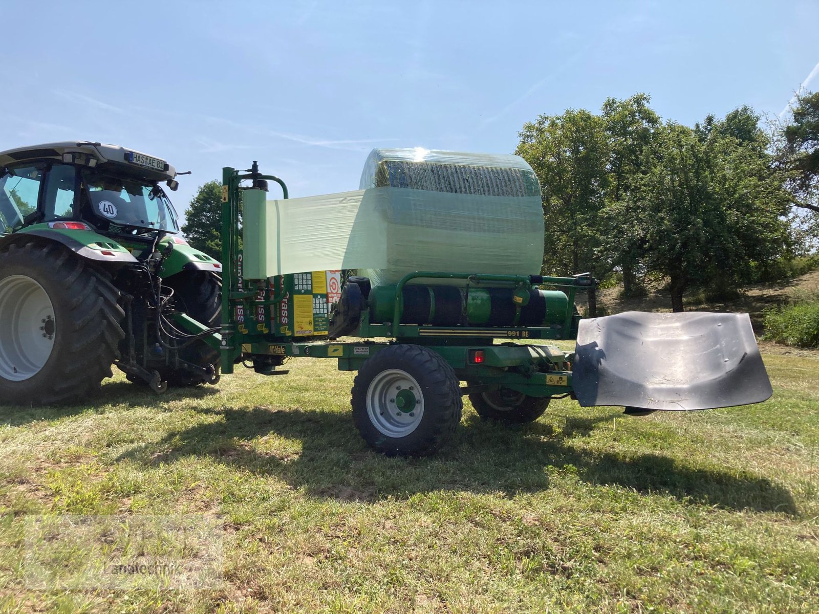 Ballenwickler del tipo McHale 991 BE, Gebrauchtmaschine en Rudendorf (Imagen 3)