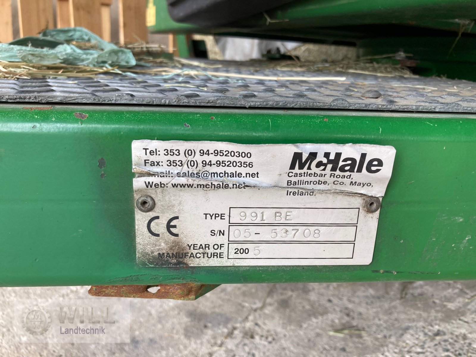 Ballenwickler del tipo McHale 991 BE, Gebrauchtmaschine en Rudendorf (Imagen 4)