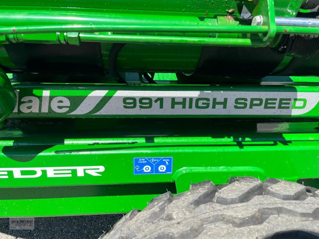 Ballenwickler of the type McHale 991 High Speed, Neumaschine in Tuntenhausen (Picture 10)