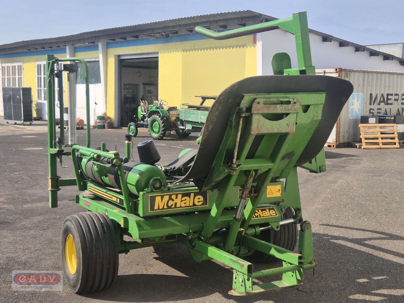 Ballenwickler Türe ait McHale 991B BALLENWICKLER, Gebrauchtmaschine içinde Lebring (resim 2)