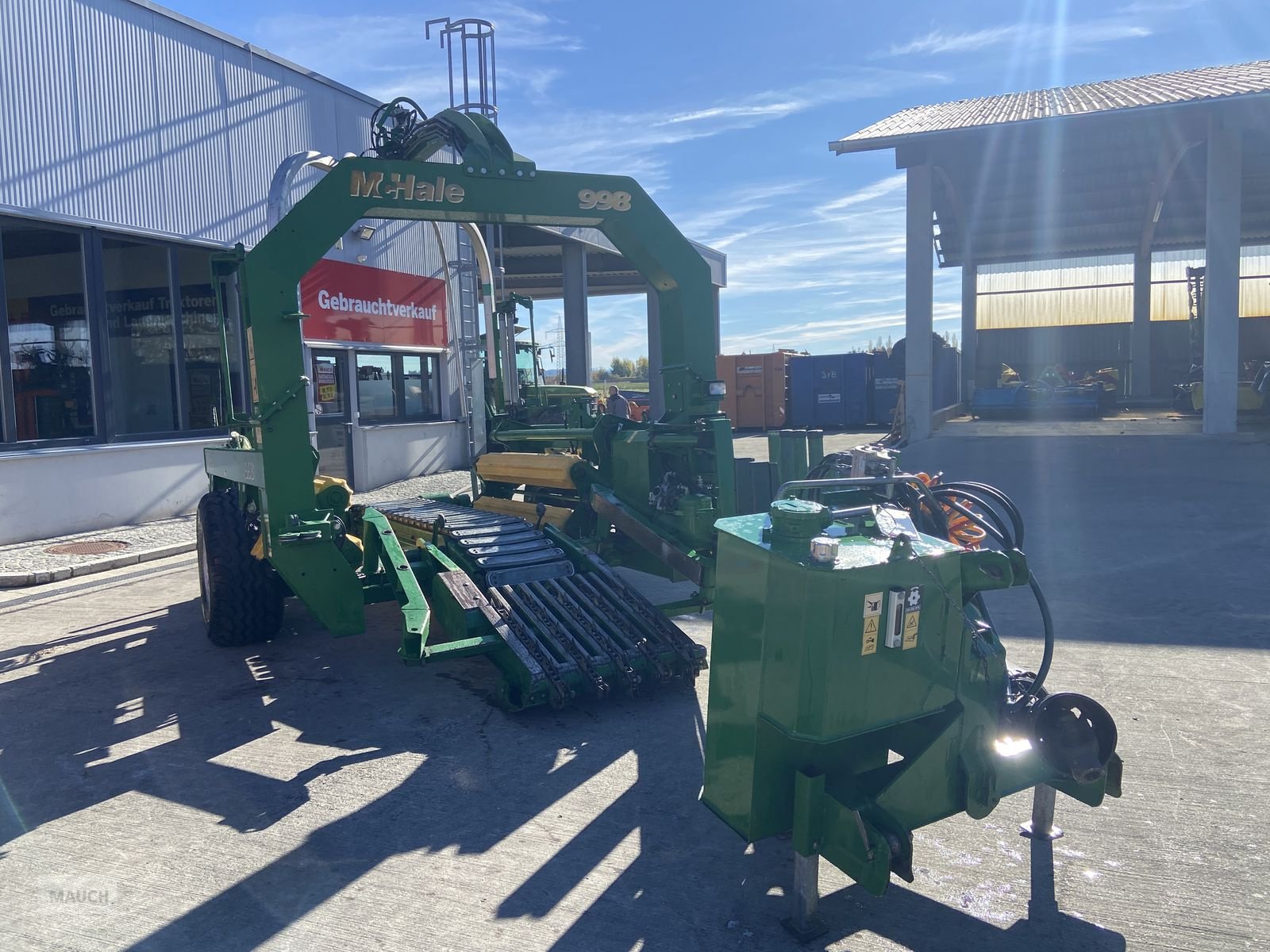 Ballenwickler des Typs McHale 998 Quaderballenwickelmaschine, Gebrauchtmaschine in Burgkirchen (Bild 3)