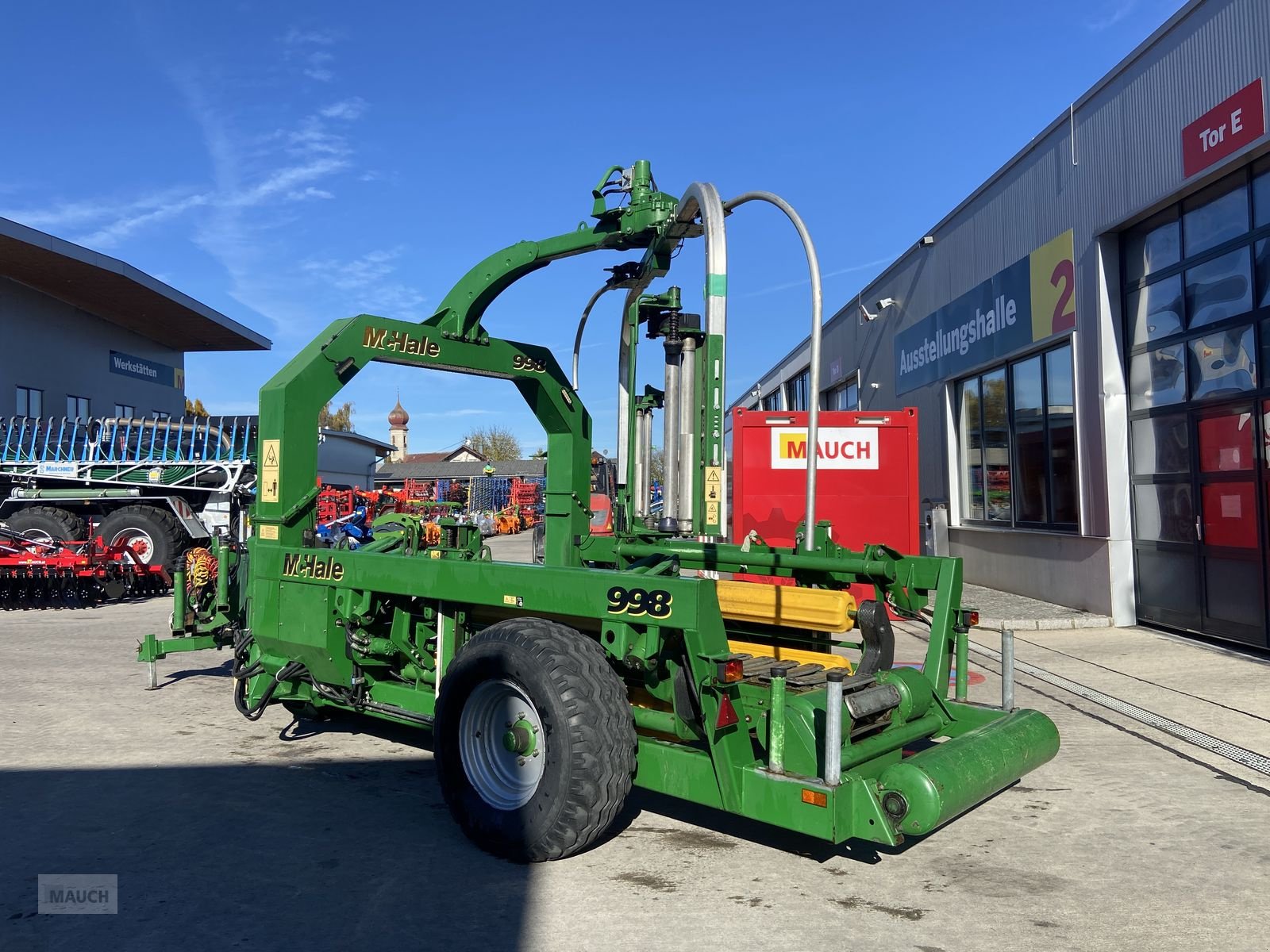 Ballenwickler des Typs McHale 998 Quaderballenwickelmaschine, Gebrauchtmaschine in Burgkirchen (Bild 8)