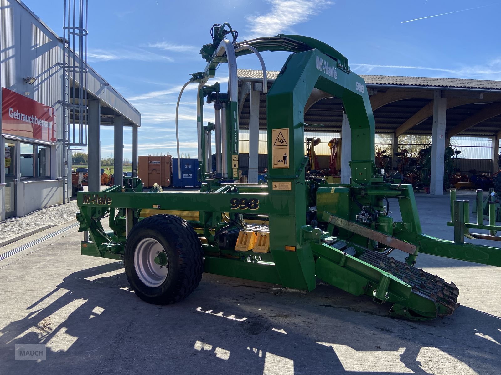 Ballenwickler des Typs McHale 998 Quaderballenwickelmaschine, Gebrauchtmaschine in Burgkirchen (Bild 4)