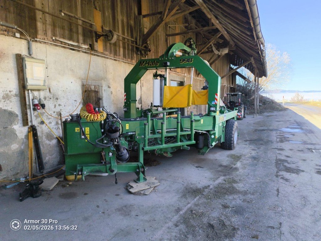 Ballenwickler del tipo McHale Quaderballenwickler 998, Gebrauchtmaschine In Oberriet SG (Immagine 6)