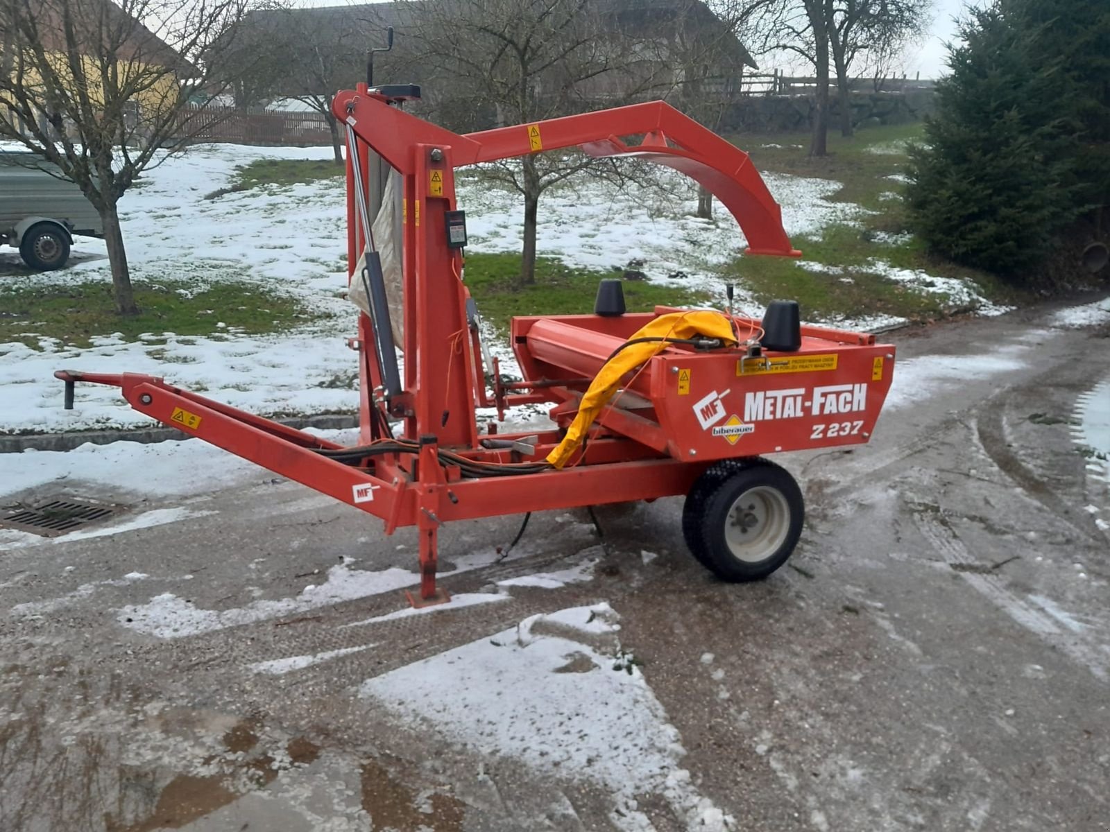 Ballenwickler del tipo Metal-Fach Z 237, Gebrauchtmaschine In Saxen (Immagine 8)