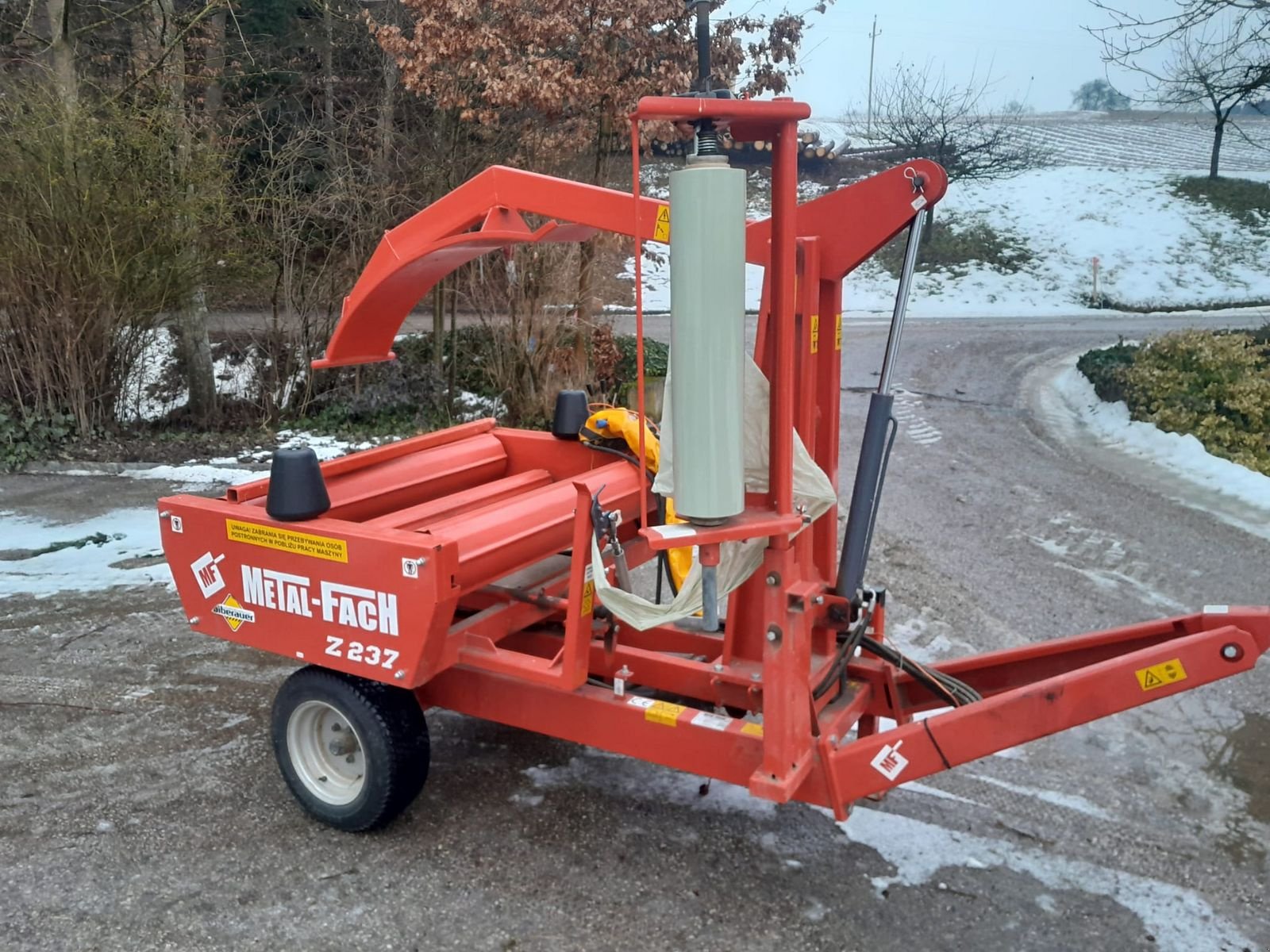 Ballenwickler del tipo Metal-Fach Z 237, Gebrauchtmaschine In Saxen (Immagine 7)