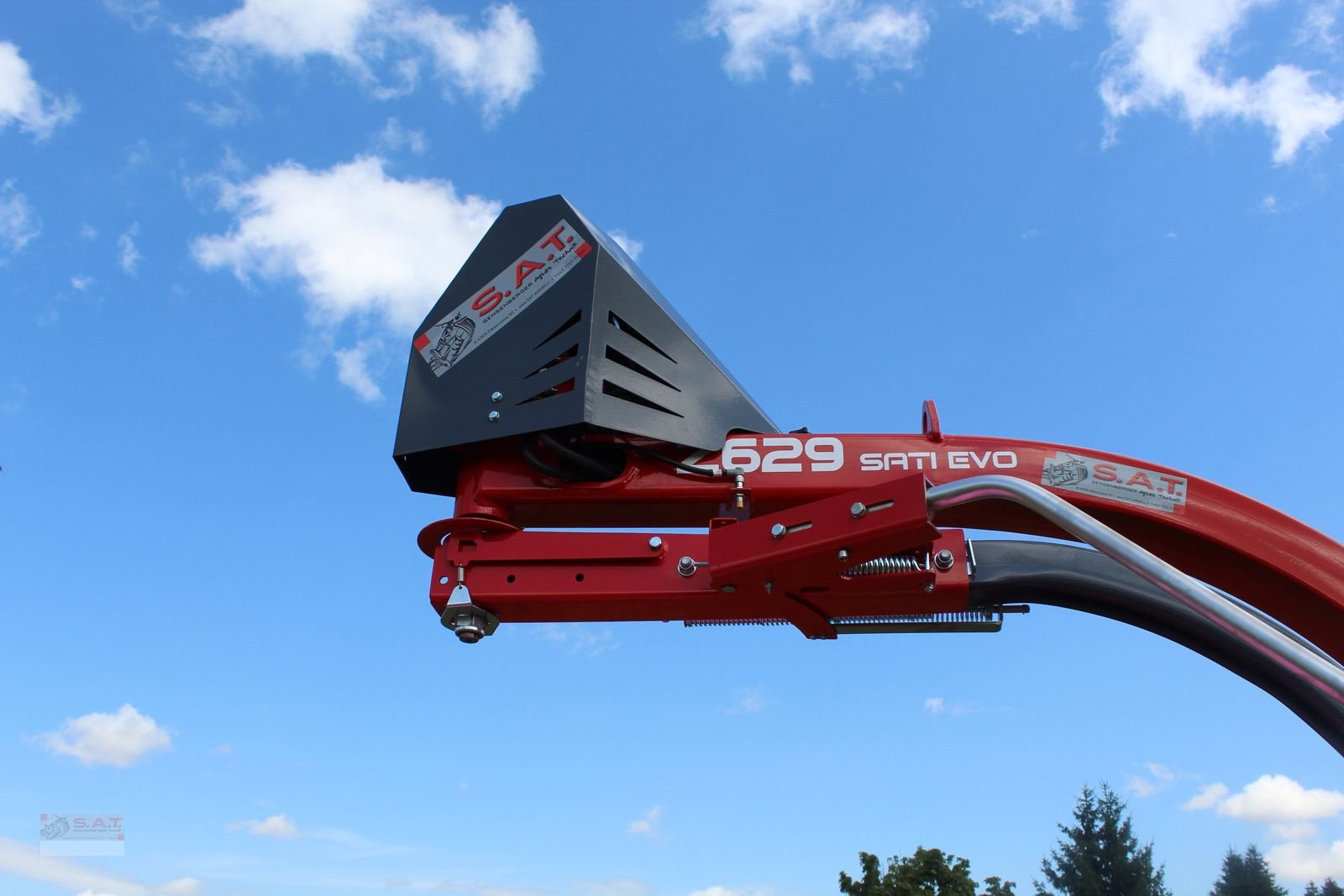 Ballenwickler of the type Metal-Fach Z 629-Vollautomatischer Dreipunktwickler, Neumaschine in Eberschwang (Picture 7)